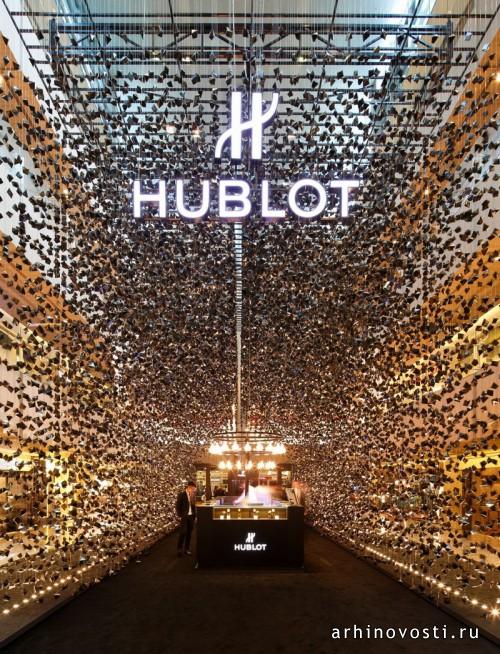 Магазин Hublot от Asylum. Сингапур.