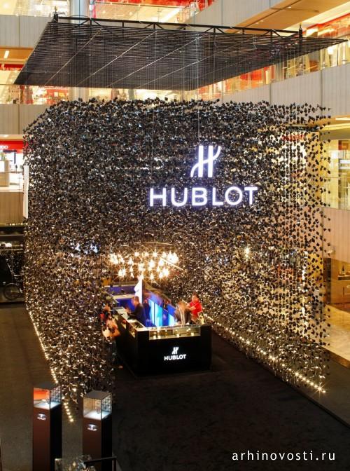 Магазин Hublot от Asylum. Сингапур.