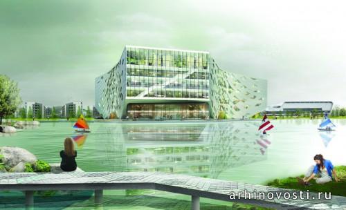 Библиотека от LYCS Architecture. Цзясин, Китай.