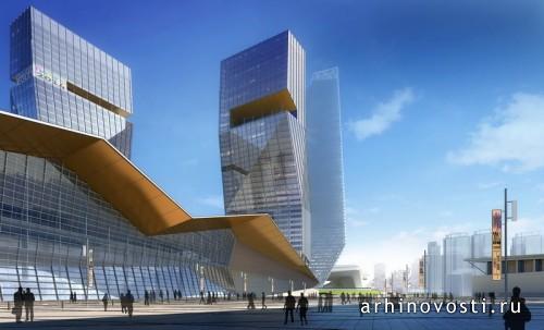 Расширение Международного выставочного центра от tvsdesign. Нанкин, Китай.