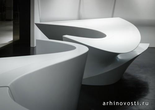 Бутики Нейла Баррета (Neil Barrett) от Zaha Hadid Architects.