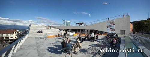 Культурный центр Plassen от 3XN Architects. Молде, Норвегия.