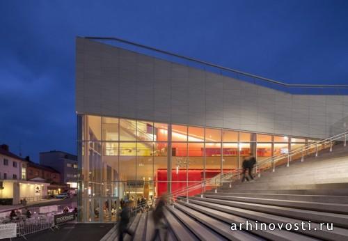 Культурный центр Plassen от 3XN Architects. Молде, Норвегия.