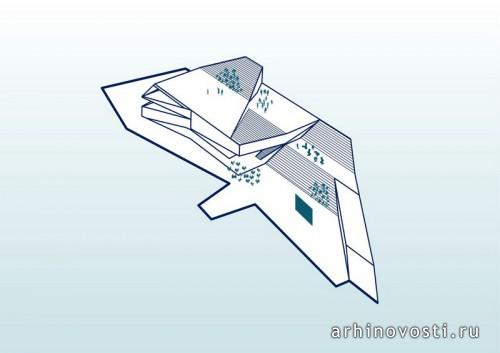 Культурный центр Plassen от 3XN Architects. Молде, Норвегия.