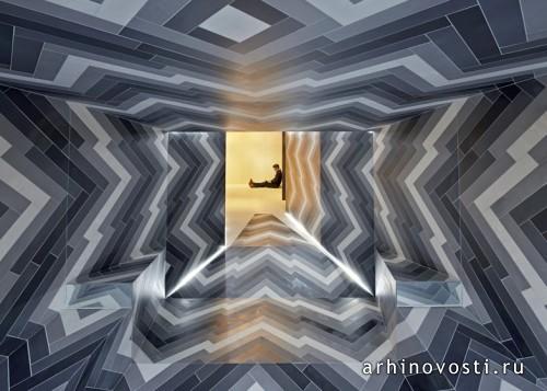 Инсталляция «PULSATE» от Лили Дженкс (Lily Jencks) и Натаниеля Дорента (Nathanael Dorent). Лондон, Великобритания.