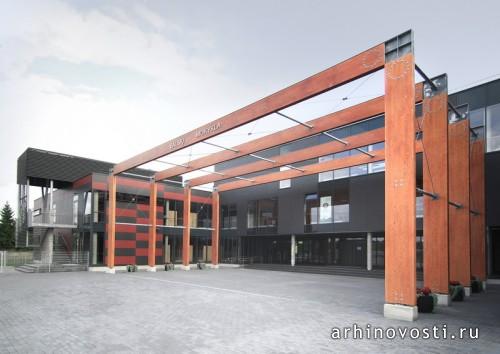 Начальная школа от Sigitas Kuncevičius Architecture Studio. Вильнюс, Литва.