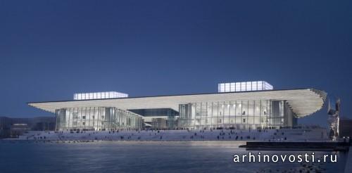 Большой театр от gmp Architekten. Тяньцзинь, Китай.