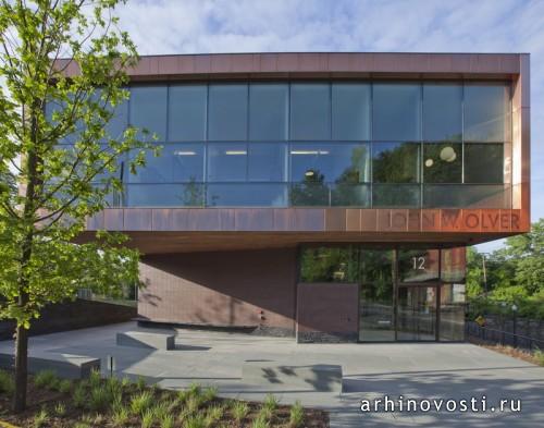 Автовокзал от Charles Rose Architects. Гринфилд, США.