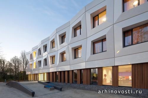 Реабилитационный центр Veilige Veste от KAW Architecten. Леуварден, Нидерланды.