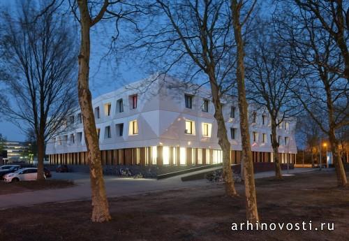 Реабилитационный центр Veilige Veste от KAW Architecten. Леуварден, Нидерланды.