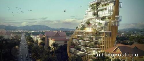 Жилой дом от Tokamarch Architects. Цзинхун, Китай.