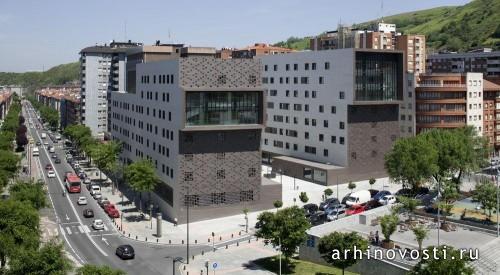 Многоквартирный дом «BBK Sarriko Centre» от ACXT. Бильбао, Испания.
