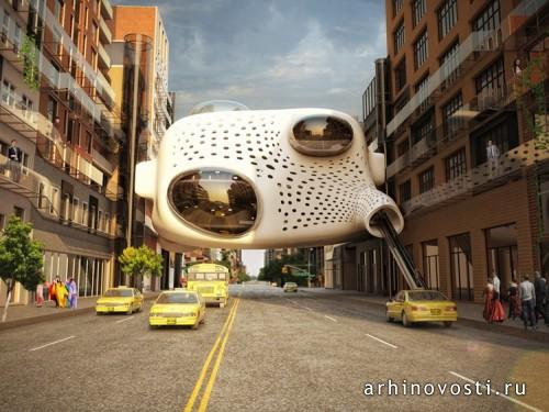 Отель «Heart of the District» (Сердце района) от ZA Architects. Нью-Йорк, США.