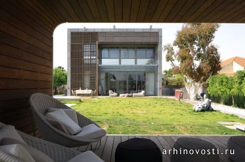 Дом «HOUSE K» от Auerbach Halevy Architects. Израиль.
