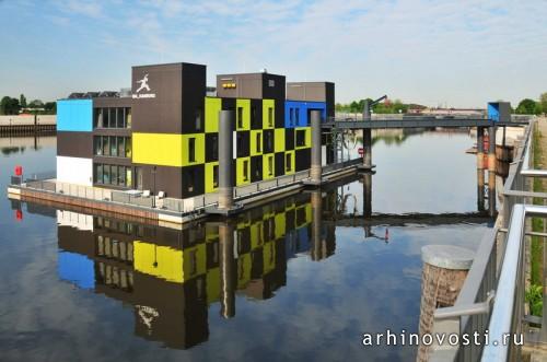 Выставочный центр «IBA DOCK» от Architech. Гамбург, Германия.
