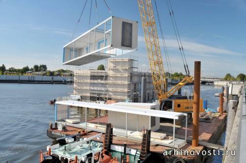 Выставочный центр «IBA DOCK» от Architech. Гамбург, Германия.