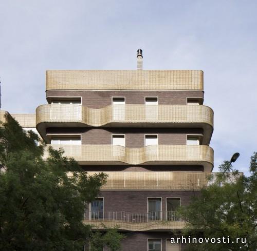 Многоквартирный дом «Le Candide » от Bruno Rollet Architecte. Витри-сюр-Сен, Франция.