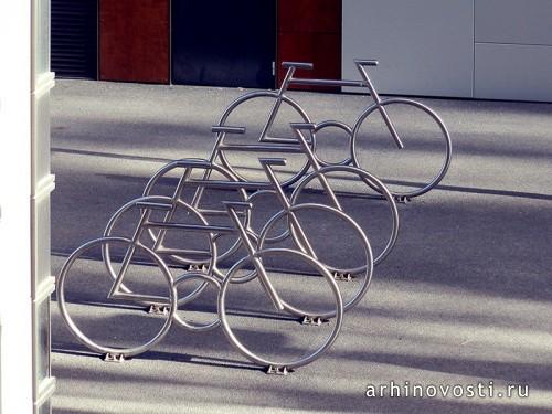 Велопарковка «MAD Bike» от MAD arkitekter. Осло, Норвегия.
