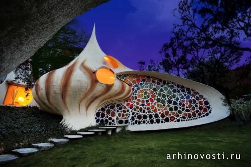 Жилой дом Nautilus от Javier Senosiain. Мехико, Мексика.