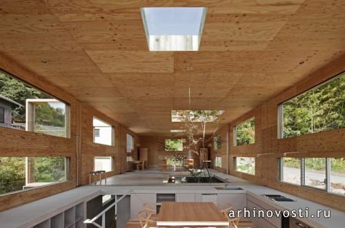 Дом «Nest» (Гнездо) от UID Architects. Ономити, Япония.