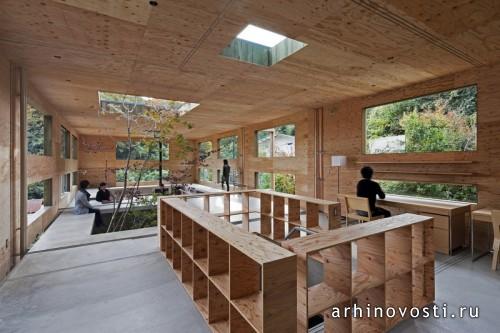 Дом «Nest» (Гнездо) от UID Architects. Ономити, Япония.