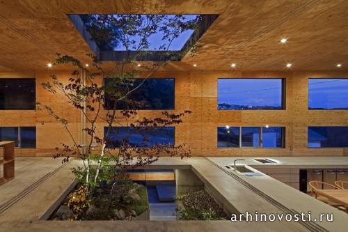 Дом «Nest» (Гнездо) от UID Architects. Ономити, Япония.