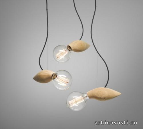 Лампы «Swarm» (Рой пчёл) от Jangir Maddadi Design Bureau.