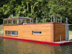Дом-лодка «SayBoat» от Милана Жидки (Milan Řídký). Чехия.