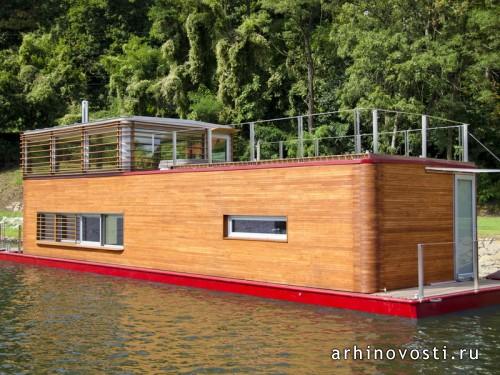 Дом-лодка «SayBoat» от Милана Жидки (Milan Řídký). Чехия.
