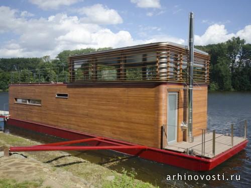 Дом-лодка «SayBoat» от Милана Жидки (Milan Řídký). Чехия.