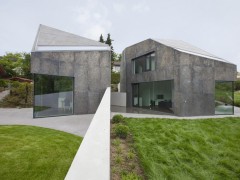 Два дома от L3P Architekten. Обервенинген, Швейцария. Два дома от L3P Architekten. Обервенинген, Швейцария.