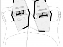 Два дома от L3P Architekten. Обервенинген, Швейцария. Два дома от L3P Architekten. Обервенинген, Швейцария.