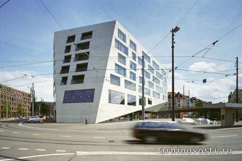 Многофункциональный комплекс «Volta Centre» от Buchner Bründler Architekten. Базель, Швейцария.