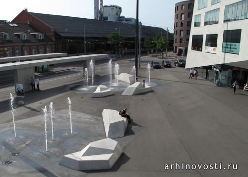 Многофункциональный комплекс «Volta Centre» от Buchner Bründler Architekten. Базель, Швейцария.