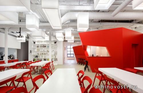 Офис рекламного агентства BBDO Group от Nefarsearch