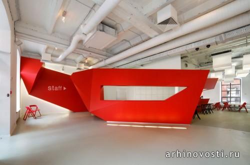 Офис рекламного агентства BBDO Group от Nefarsearch