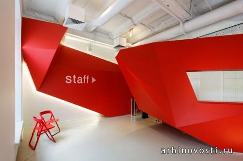 Офис рекламного агентства BBDO Group от Nefarsearch
