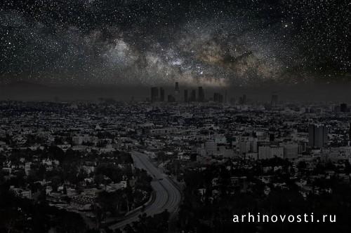 Фотопроект «Darkened Cities» (Города без света) от Тьерри Коэна (Thierry Cohen).