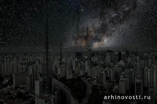 Фотопроект «Darkened Cities» (Города без света) от Тьерри Коэна (Thierry Cohen).