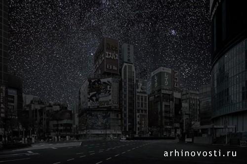 Фотопроект «Darkened Cities» (Города без света) от Тьерри Коэна (Thierry Cohen).