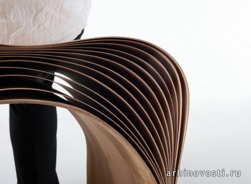 Бамбуковый табурет «Hangzhou Stool» от Миня Чэня (Min Chen).