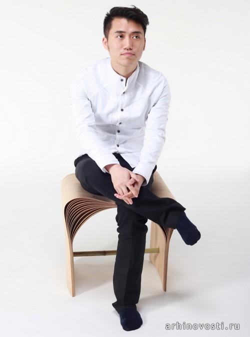 Бамбуковый табурет «Hangzhou Stool» от Миня Чэня (Min Chen).