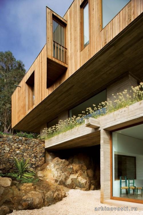 Жилой дом El Pangue от Elton + Léniz arquitectos asociados. Эль Панге, Чили.