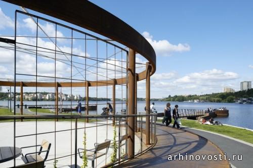 Парк Hornsbergs Strandpark от Nyréns Arkitektkontor. Стокгольм, Швеция.
