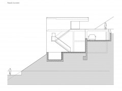 Дом на скале от Fran Silvestre Arquitectos. Кальп, Испания.