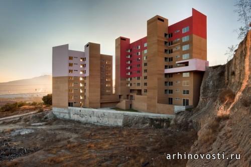 Жилой комплекс «Las Torres» (Башни) от Hierve-Diseñeria. Куаутитлан-Искальи, Мексика.