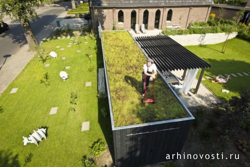 Проект «God’s Loft Story» (История лофта от Бога) от Leijh Kappelhoff Seckel van den Dobbelsteen architecten. Гаарло, Нидерланды.