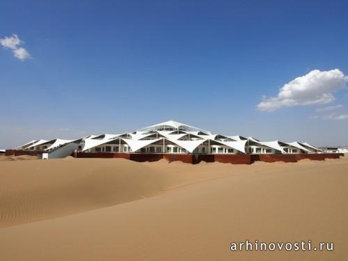 Отель «Lotus» (Лотос) от PLaT Architects. Внутренняя Монголия, Китай.