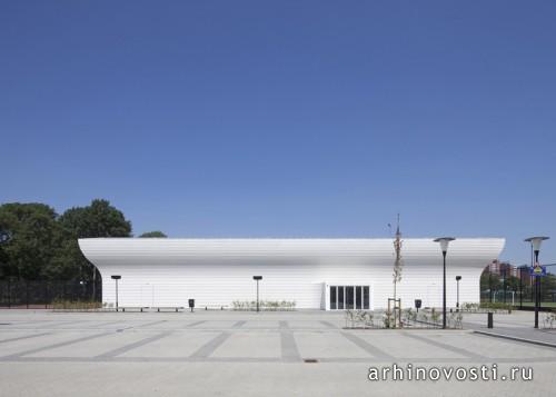 Спортивный зал для гимнастов от NL Architects. Утрехт, Нидерланды.
