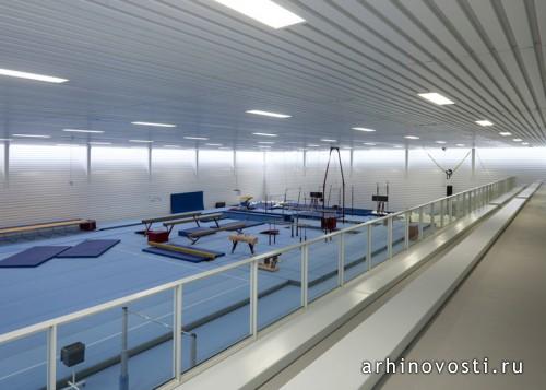 Спортивный зал для гимнастов от NL Architects. Утрехт, Нидерланды.